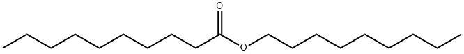 nonyl decanoate Structure