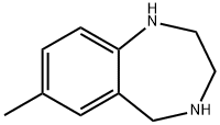 7-METHYL-2,3,4,5-TETRAHYDRO-1H-BENZO[E][1,4]DIAZEPINE Structure