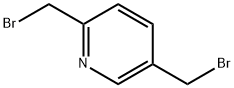 Pyridine, 2,5-bis(bromomethyl)- (9CI) Structure