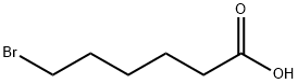 6-Bromohexanoic acid 구조식 이미지