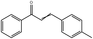 3-(4-methylphenyl)-1-phenyl-prop-2-en-1-one 구조식 이미지