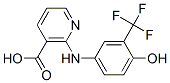 2-[[3-(Trifluoromethyl)-4-hydroxyphenyl]amino]nicotinic acid Structure