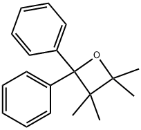 1,1,2,2-Tetramethyl-3,3-diphenyl-1,3-epoxypropane Structure