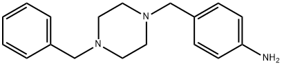 4-(4-BENZYLPIPERAZIN-1-YLMETHYL)PHENYLAMINE Structure