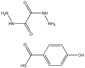 Glyoxal bis(4-hydroxybenzoyl hydrazone) Structure