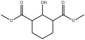 DIMETHYL 2-HYDROXYCYCLOHEXANE-1,3-DICARBOXYLATE Structure