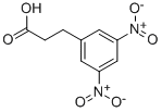 3-(3,5-DINITROPHENYL)PROPIONIC ACID Structure