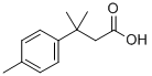 3-메틸-3-(4-메틸페닐)부탄산 구조식 이미지