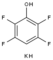 2,3,5,6-Tetrafluorophenole potassium salt 구조식 이미지