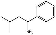 3-METHYL-1-PHENYL-BUTYLAMINE Structure