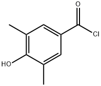 Benzoyl chloride, 4-hydroxy-3,5-dimethyl- (9CI) Structure