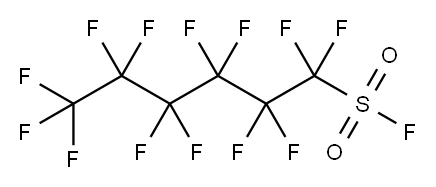 Perflurohexane sulphonyl fluoride  구조식 이미지