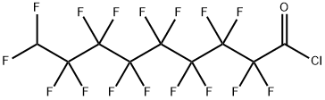 9H-HEXADECAFLUORONONANOYL CHLORIDE Structure