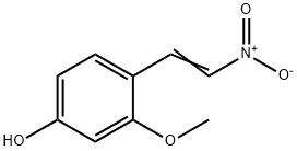 4-HYDROXY-2-METHOXY-BETA-NITROSTYRENE Structure