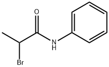 Propanamide, 2-bromo-N-phenyl- 구조식 이미지