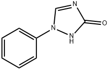 3-Hydroxy-1-phenyl-1,2,4-triazole 구조식 이미지