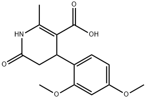 423120-09-6 4-(2,4-Dimethoxyphenyl)-1,4,5,6-tetrahydro-2-methyl-6-oxo-3-pyridinecarboxylic a