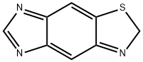 2H-Imidazo[4,5-f]benzothiazole(9CI) Structure