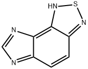 1H-Imidazo[4,5-e]-2,1,3-benzothiadiazole(9CI) Structure