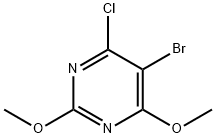 5-BroMo-4-chloro-2,6-diMethoxy-pyridine Structure