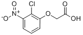 Acetic acid, (2-chloro-3-nitrophenoxy)- Structure