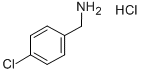 4-Chlorobenzylamine hydrochloride Structure