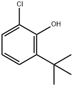 2-tert-Butyl-6-chlorophenol 구조식 이미지