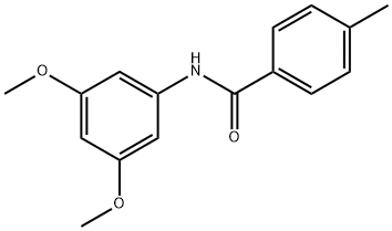 N-(3,5-DiMethoxyphenyl)-4-MethylbenzaMide, 97% Structure