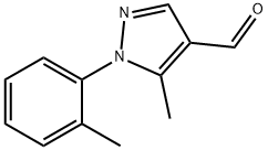 5-METHYL-1-(2-METHYLPHENYL)-1H-PYRAZOLE-4-CARBALDEHYDE Structure