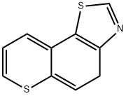 4H-Thiopyrano[2,3-g]benzothiazole(9CI) Structure