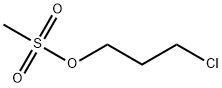1-클로로-3-메틸설포닐옥시-프로판 구조식 이미지