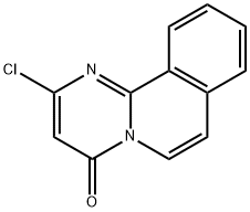 2-CHLOROPYRIMIDO[2,1-A]ISOQUINOLIN-4-ONE 구조식 이미지