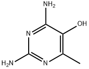 5-피리미디놀,2,4-디아미노-6-메틸-(9CI) 구조식 이미지