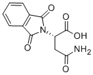 N-ALPHA-PHTHALYL-L-ASPARAGINE Structure