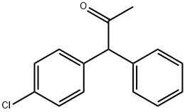 1-(4-Chlorophenyl)-1-phenylacetone 구조식 이미지