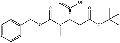 Z-N-ME-ASP(OTBU)-OH DCHA 구조식 이미지