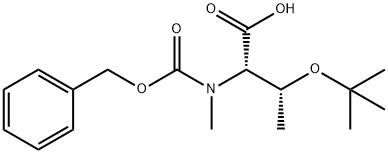 Z-N-ME-THR(TBU)-OH CHA Structure