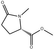 L-Proline, 1-methyl-5-oxo-, methyl ester (9CI) Structure
