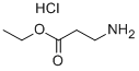 Ethyl 3-aminopropanoate hydrochloride 구조식 이미지