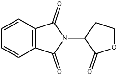 2-(2-oxotetrahydrofuran-3-yl)-1H-isoindole-1,3(2H)-dione Structure