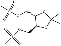 (-)-2,3-O-ISOPROPYLIDENE-L-THREITOL 1,4-DIMETHANE SULFONATE Structure