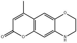 8-METHYL-3,4-DIHYDRO-2H-1,5-DIOXA-4-AZA-ANTHRACEN-6-ONE 구조식 이미지