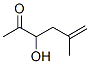 5-Hexen-2-one, 3-hydroxy-5-methyl- (9CI) Structure
