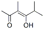 3-Hexen-2-one, 4-hydroxy-3,5-dimethyl- (9CI) 구조식 이미지