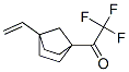 Ethanone, 1-(4-ethenylbicyclo[2.2.1]hept-1-yl)-2,2,2-trifluoro- (9CI) Structure