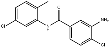 3-amino-4,5'-dichloro-2'-methylbenzanilide Structure