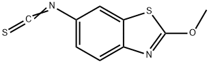 Benzothiazole, 6-isothiocyanato-2-methoxy- (9CI) Structure