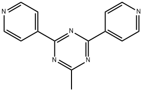 2,4-DI-(4-PYRIDYL)-6-METHYL-S-TRIAZINE Structure