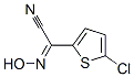 5-chloro-alpha-(hydroxyimino)thiophen-2-acetonitrile 구조식 이미지