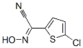 5-chloro-alpha-(hydroxyimino)thiophen-2-acetonitrile Structure